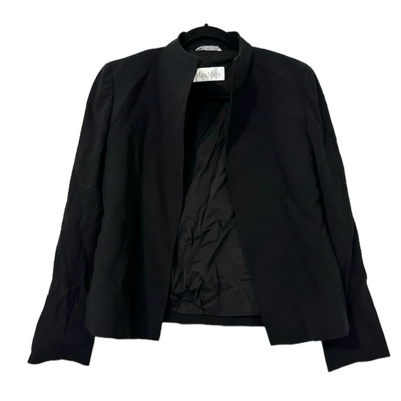 MaxMara Open Front Blazer - Picture 1 of 5